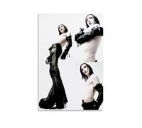 HSUREWTRK Marilyn Manson(9) Poster estetici da parete su tela, decorazione artistica da parete, stile vintage, per soggiorno, camera da letto, 30 x 45 cm, senza cornice