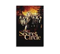 HSUREWTRK The Secret Circle, poster estetico artistico da parete su tela, stile vintage, decorazione per soggiorno, camera da letto, 20 x 30 cm, senza cornice