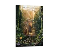 HSUREWTRK The Secret Garden, poster decorativo da parete estetico su tela, stile vintage, per soggiorno, camera da letto, 40 x 60 cm, con cornice
