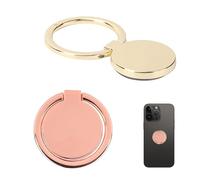 HSUYUN Ring Holder, 2 Pezzi da 32 mm Anello per Cellulare, Lega di Zinco Anello Telefono, Ruotabile a 180° Supporto ad Anello per Cellulare, Adatto per Smartphone e Tablet