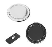 HSUYUN Ring Holder, 2 Pezzi da 32 mm Anello per Cellulare, Ruotabile a 180° Supporto ad Anello per Cellulare, Lega di Zinco Anello Telefono, Adatto per Smartphone e Tablet
