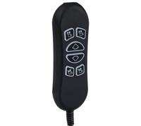 HSW306 Telecomando di ricambio a 6 pulsanti a 7 pin con USB e retroilluminazione, regolatore manuale a 3 motori per sedie reclinabili e sedie elevabili (versione A)