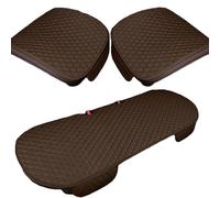 HSXDTK Cuscini Sedili Anteriori per Ford Ltd, Cuscino Sedile Auto Traspiranti, Copri Seduta Sedile, Coprisedili Posteriori Auto,C/Brown
