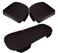 HSXDTK Cuscini Sedili Anteriori per Mazda 3 5 6 CX5 CX30 CX3 MX5 Axela MS Atez Angkesaila, Cuscino Sedile Auto Traspiranti, Copri Seduta Sedile, Coprisedili Posteriori Auto,E/Black Red