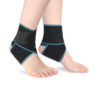 Hsyadazi 2 Cavigliere | Cavigliera Altamente Elastica Con Silicone Antiscivolo | per Calcio, Corsa, Ciclismo E Altro (Blu)