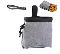 Hsyadazi Sacchetto per Snack per Cani, Borsa per Bocconcini per Cuccioli con Cintura Regolabile, Borsa per Passeggiate O Viaggi, Porta Sacchetti e Bocconcini per Cani