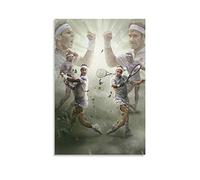 HSYIFF Pittura di opere d'arte su tela Senza Cornice 30 * 50cm Roger Federer Rafael Nadal Tiger Ali Singh Picture Print Modern Family Bedroom Decor Posters
