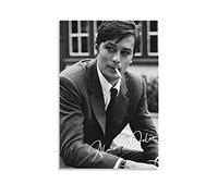 HSYIFF Poster E Stampe Senza Cornice 40 * 60cm Alain Delon stampa dipinti per soggiorno camera da letto decorazione