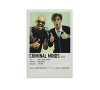 HSYIFF Poster E Stampe Senza Cornice 60 * 80cm Shemar Moore Matthew Gray Gubler Poster e Wall Art Modern Family camera da letto Decor