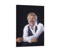 HSYIFF Quadri Su Tela Senza Cornice 40 * 60cm Il cantante Kenny Rogers Fashionr Homes Poster e stampe d'arte murali Arredamento moderno per la casa per la camera da letto familiare