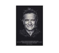 HSYIFF Quadri Su Tela Senza Cornice 50 * 70cm Robin Williams Poster Pittura Decorativa Su Tela Wall Art