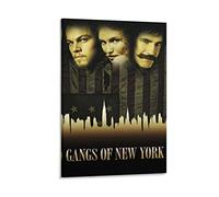 HSYIFF Quadri Su Tela Senza Cornice 60 * 90cm Gangs of New York Epic Historical Drama Film classico Poster Decorativo su tela da parete Soggiorno camera da letto Pittura