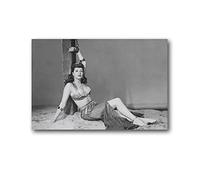 HSYIFF Stampe Quadri Senza Cornice 50 * 70cm Interessante dell'attrice Yvonne De Carlo Poster Canvas Wall Art Pictures for Bedroom Wall Art Gifts Decor