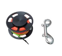 Hsyzygian Durabilità Diving Line Reel Doppio Ended Hook Cave Relitti Immersione Finger Reel per Comodo Subacquea Exploration Snorkeling Strumento