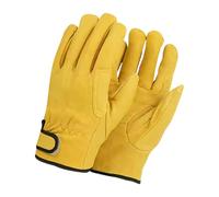 Hsyzygian Guanti da lavoro professionali in pelle, isolamento termico, guanti morbidi e resistenti per lavori ad alta temperatura, guanti resistenti al calore