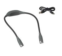 Hsyzygian Lampada da collo a LED regolabile, comoda da indossare, con struttura in ABS, adatta per gli amanti dei libri, per gli appassionati di artigianato, jogging, luce da collo a LED per la