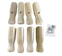 Hsyzygian Manico di ricambio per calcio balilla, 8 pezzi, impugnatura antiscivolo per calcio balilla