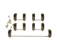 Hsyzygian Stabilizzatori meccanici per tastiera Stabilizzatore a vite con digitazione silenziosa e migliora gli stabilizzatori della tastiera con effetto retroilluminazione