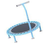 Hsyzygian Trampolino pieghevole per fitness con manico regolabile in schiuma PP Texture per allenamento indoor home e allenamento per bambini tappetino da salto