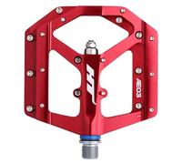 HT Componenti Ae03 Evo+ Alluminio Plateau Piatto MTB Mountain Bike Pedali Rosso