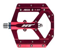 HT Components Ae03 Evo Pedali Rosso, Taglia Unica
