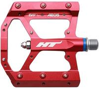 Pedali piatti ht ae05 rossi