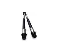 Ht components evo pedals axle chromo stealth kit black