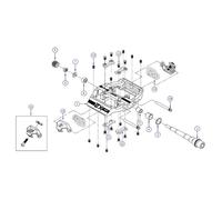 Ht Components Kit Di Ricostruzione Pedali X2-sx Silver