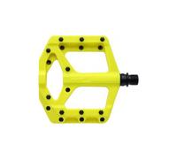 Ht components supreme c pa32a flat pedal pair yellow
