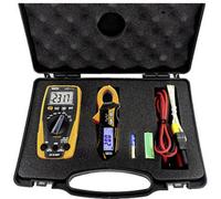 HT Instruments e-KIT Multimetro portatile, Pinza amperometrica digitale CAT II