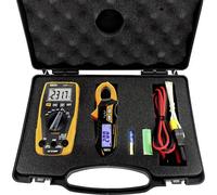 HT Instruments e-KIT Multimetro portatile, Pinza amperometrica digitale CAT II