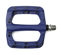 HT PA03A - Pedali Piatti in Nylon Rinforzato, Unisex, da Adulto, Colore: Blu Scuro