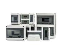 HT Power Junction Box 5/8/12/15/18/24 Ways IP65 Waterproof Electrical Distribution Box Circuit Breaker ABS Plastic MCB Enclosure(HL-15WAY)