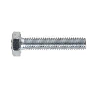 HT Setscrew M6 X 30Mm 8.8 Zinc Pack Di 50 | SS630 Sealey Nuovo