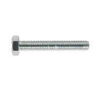 HT Setscrew M6 X 40Mm 8.8 Zinc Pack Di 50 | SS640 Sealey Nuovo