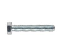 HT Vite di Arresto M5 X 30mm 8.8 Zinco Confezione Di 50 - Sealey SS530 Nuovo