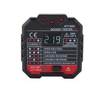 HT106D Tester per Prese Elettriche Multifunzione Strumento per il Controllo dei Guasti di Rete EU Plug
