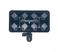 HT1727 5.8GHz 17dBi Directional Patch Antenna Flat Panel Array per FPV Long Range WiFi Bridging Ala Fissa SMA-K Mount Nero
