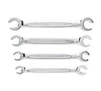 HT1W730 Set di chiavi ad anello, semiaperte, forcella - HÖGERT TECHNIK