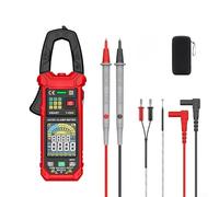 HT203D True RMS Digital Clamp Meter 600A AC DC Tensione Corrente Tester di Resistenza Con Rilevamento NCV, Termocoppia K-Type, Gamma manuale automatica