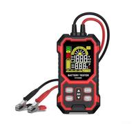 HT3500E Tester per batteria automobilistica 12V/24V con display LCD, misurazione della tensione reale, capacità CCA e analisi della resistenza interna, compatibile con STD,