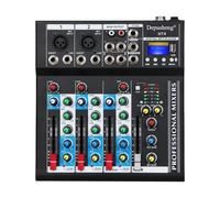 HT4 Jack USB professionale a 4 canali Mixer audio portatile Bluetooth Live