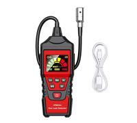 HT601A HT601B Rilevatore Di Fughe Gas 0-1000PPM Suono E Allarme Schermo Combustibile Infiammabile Metano Naturale Display LCD A Colori Monitoraggio Multifunzione(HT601A Plus)