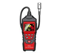 HT601A HT601B Rilevatore Di Fughe Gas 0-1000PPM Suono E Allarme Schermo Combustibile Infiammabile Metano Naturale Display LCD A Colori Rapidamente Accurato(HT601A)