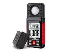 HT603 Luxmetro Digitale 200000 Lux FC Lightmeter Illuminamento Tester Con Misuratore Di Umidità E Temperatura Ambientale