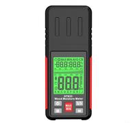 HT633 - Rilevatore di umidità digitale per legno e igrometro per legno, con 7 modalità di materiale, schermo LCD con retroilluminazione, sonda rimovibile, misura umidità, temperatura e umidità