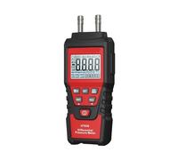 HT636 Manometro digitale per differenziazione di pressione superficiale della pressione del vento, 12 unità di pressione