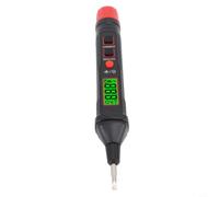 HT92 - Tester di tensione digitale con rilevamento NCV, display LCD e torcia, allarme acustico e ottico per AC/DC 12V-300V, test elettrico su elettrodomestici, auto e industria