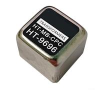 HT9696 600 600 Trasformatore di isolamento audio bilanciato e sbilanciato per il miglioramento del segnale audio e l'abbinamento dell'impedenza con lo spettro di frequenza piatto 20Hz 20kHz