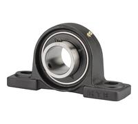 HTB UCP 206 Cuscinetto con supporto ritto Ghisa Ø foro 30 mm Distanza tra i